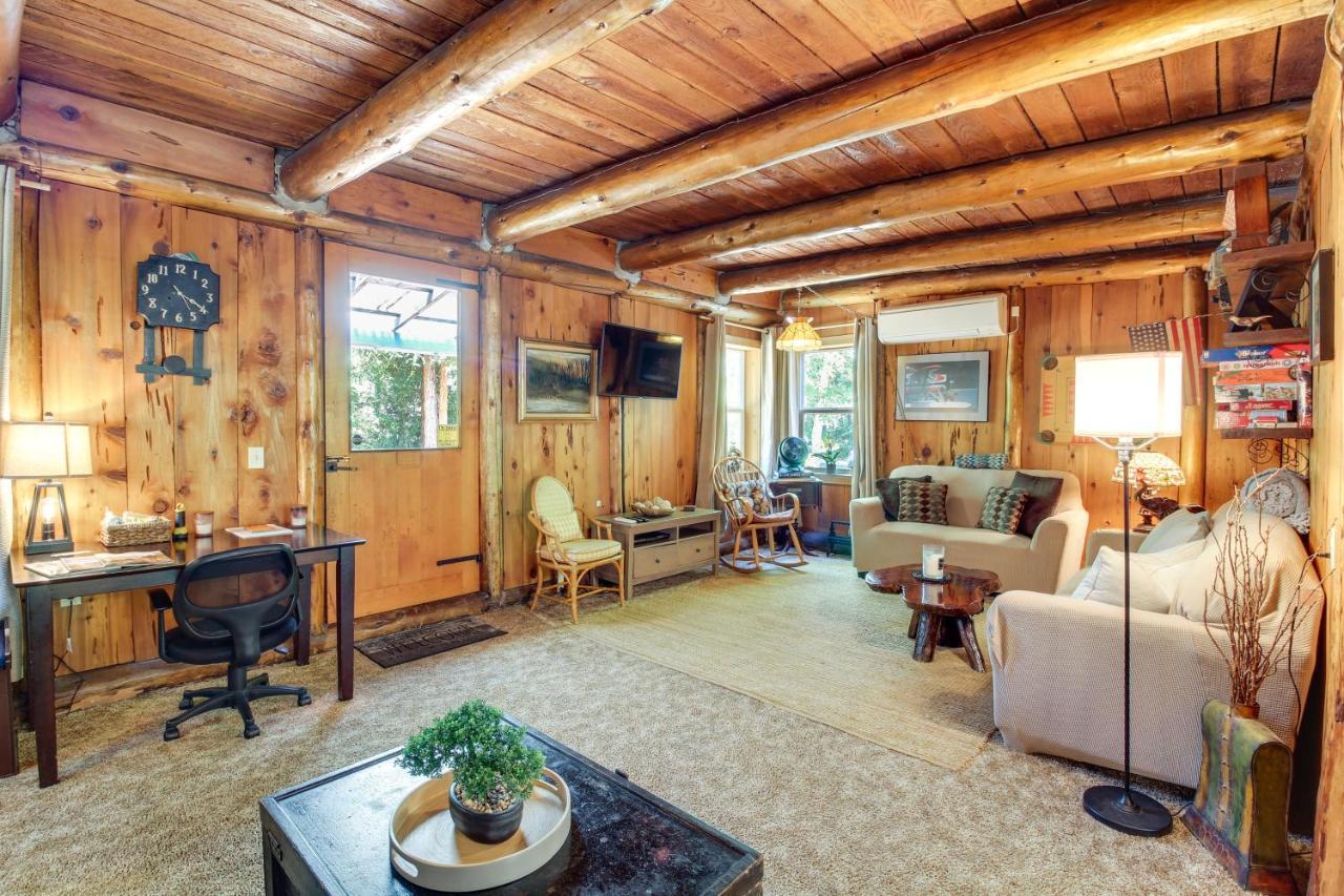 Rustic Bandon Log Cabin On 5 Acres Of Woodlands! Esterno foto