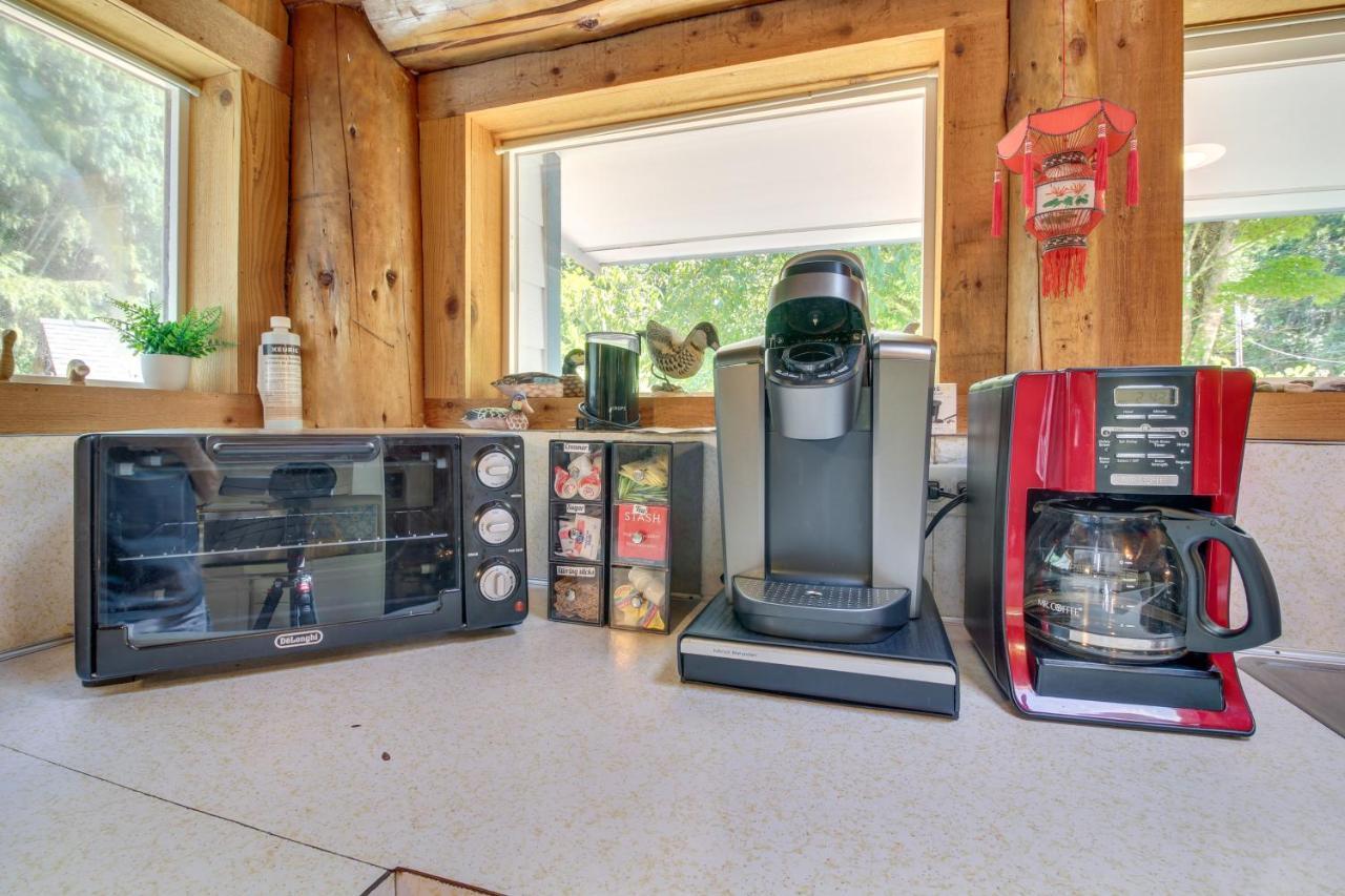 Rustic Bandon Log Cabin On 5 Acres Of Woodlands! Esterno foto