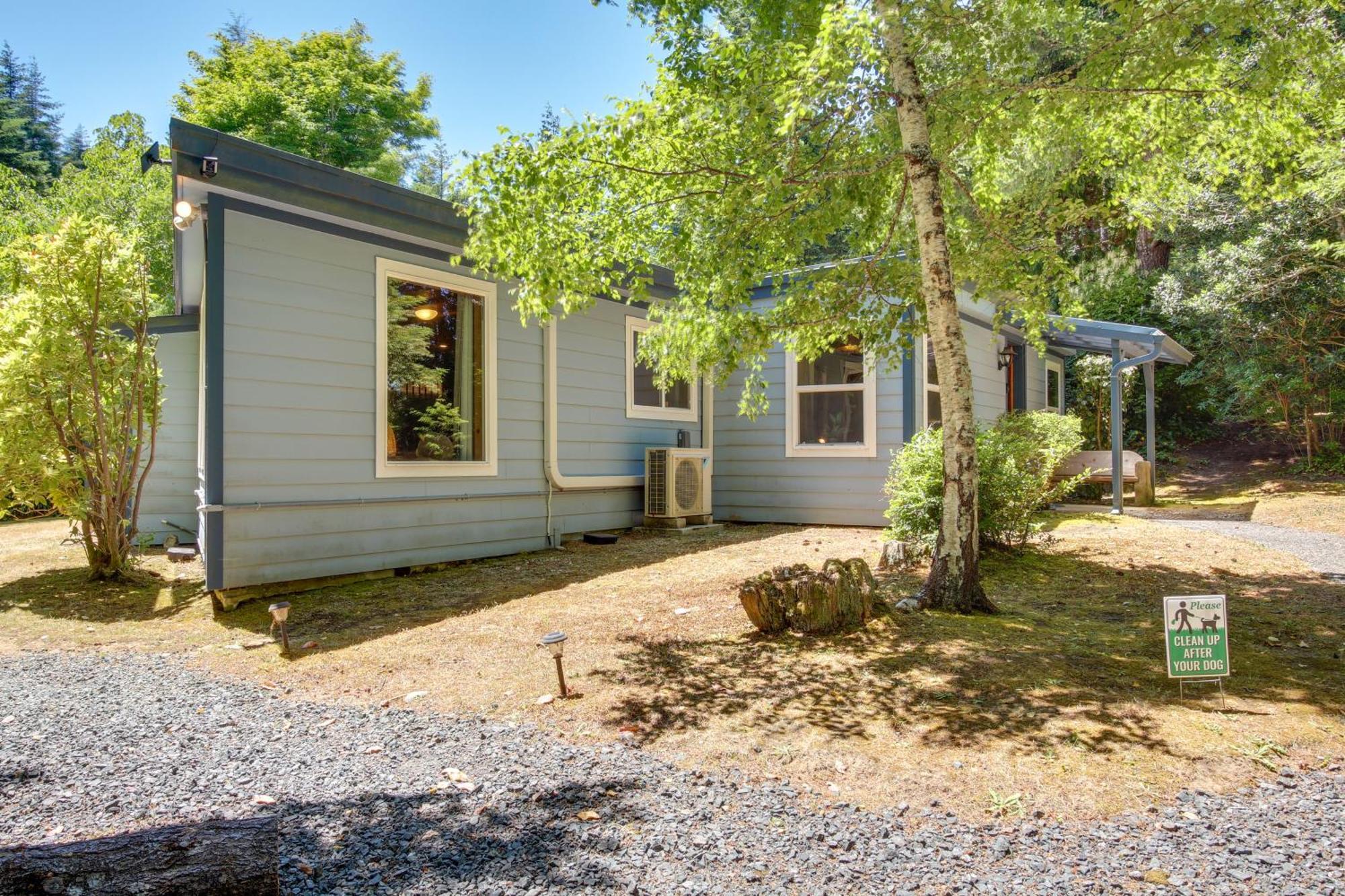 Rustic Bandon Log Cabin On 5 Acres Of Woodlands! Esterno foto