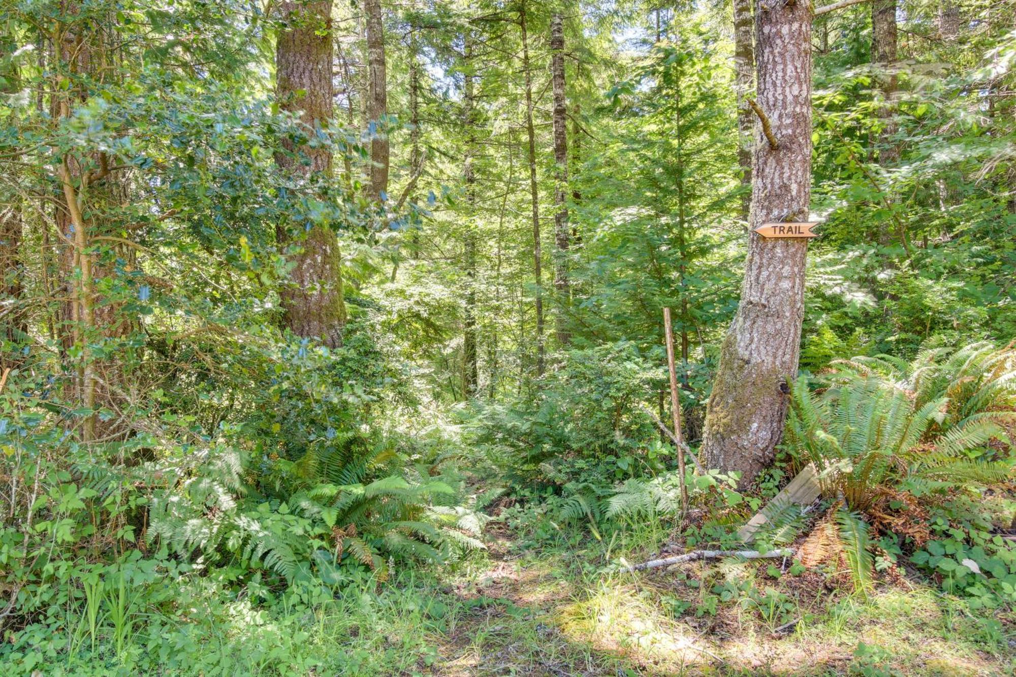 Rustic Bandon Log Cabin On 5 Acres Of Woodlands! Esterno foto